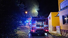 Hasi�i zasahovali u po�áru v Brn�-Bystrci. (6. �ervence 2026)
