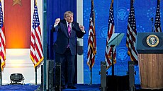 Americký prezident Donald Trump vystoupil p�i p�íle�itosti 250. výro�í nezávislosti USA (5. �ervence 2026).