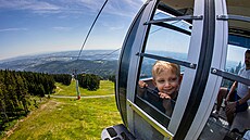 Kabinkou �ernohorský Express vyje�te z Janských Lázní na �ernou horu. ©SkiResort.jpg
