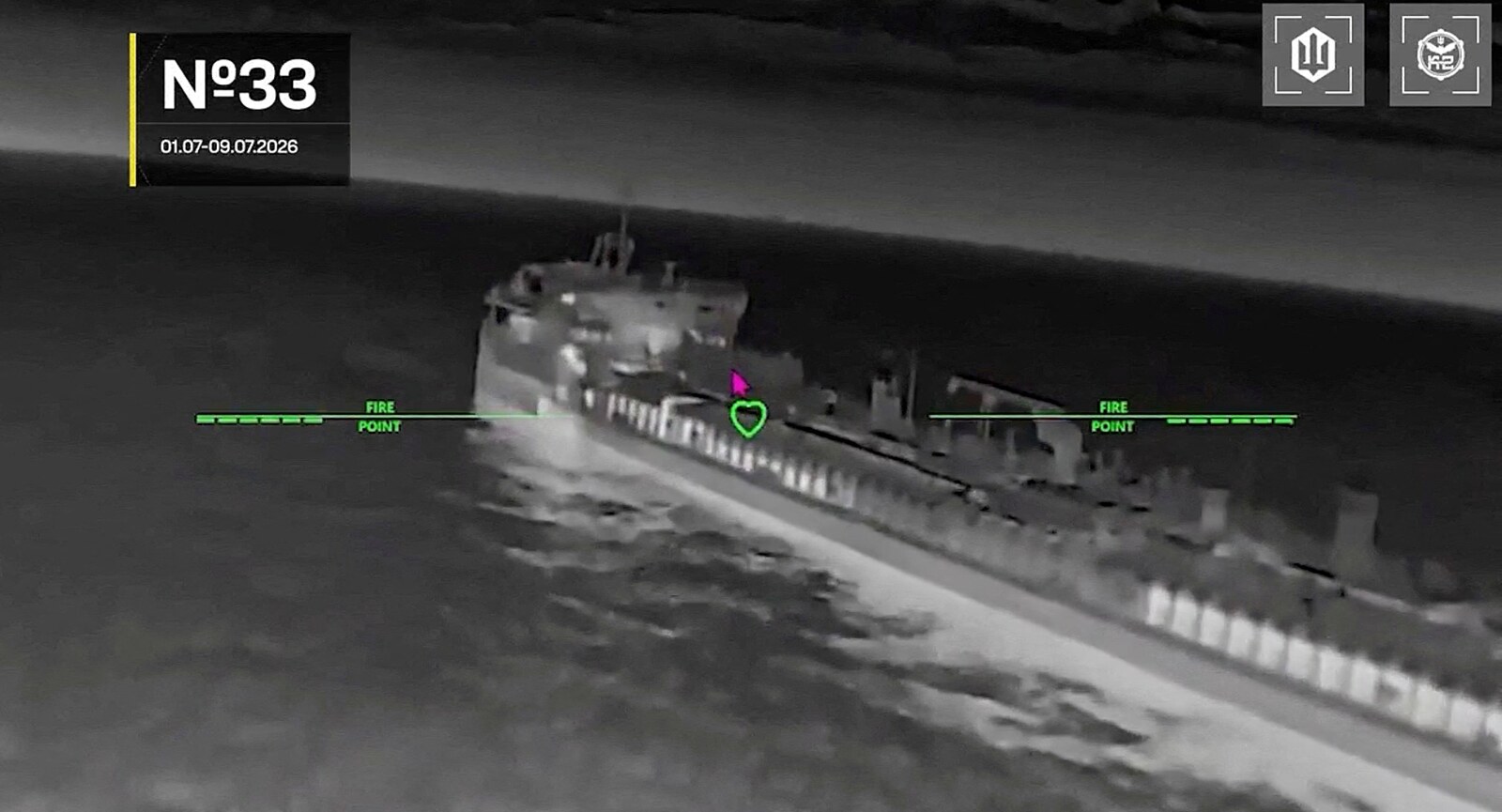 Ukrajina v Černém moři zasáhla dvacet plavidel ruské stínové flotily, z toho 17 tankerů