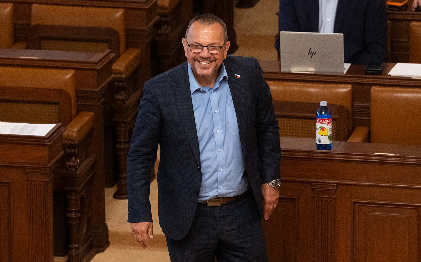 Soud rozhodl o předběžném opatření kvůli údajnému násilí poslance Foldyny
