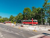 Rekonstrukce tramvajové trati Chotkovy sady - Pra�ský hrad - Brusnice (11....