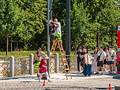 Rekonstrukce tramvajové trati Chotkovy sady - Pra�ský hrad - Brusnice (11....