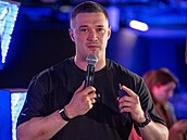 Ukrajinský ministr obrany Mychajlo Fedorov se vyjad�uje ke konci ve funkci....