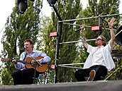 Paulie Garand & �t�pán Urban - t�etí den festivalu Colours of Ostrava 2026,...