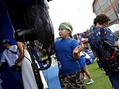 Náv�t�vníci a atmosféra - t�etí den festivalu Colours of Ostrava 2026, Dolní...