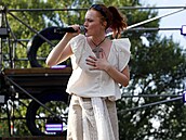 Elín Hall - t�etí den festivalu Colours of Ostrava 2026, Dolní oblast Vítkovice...