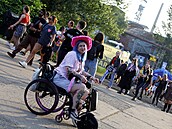 Náv�t�vníci a atmosféra - první den festivalu Colours of Ostrava 2026, Dolní...
