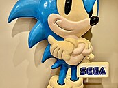 Je�ek Sonic v nad�ivotní velikosti