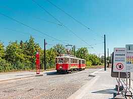 Rekonstrukce tramvajové trati Chotkovy sady - Pra�ský hrad - Brusnice (11....