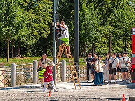 Rekonstrukce tramvajové trati Chotkovy sady - Pra�ský hrad - Brusnice (11....