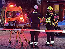 Policie a záchranná slu�ba zasahují u Kunratic. (16. �ervence 2026)