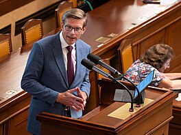 Jednání Poslanecké sn�movny. Na snímku Martin Kupka (ODS). (14. �ervence 2026)