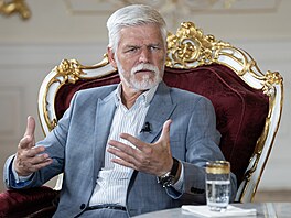 Prezident Petr Pavel poskytl rozhovor pro iDNES.cz, ve kterém se v�noval...