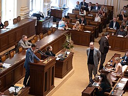 Jednání Poslanecké sn�movny. Na snímku Martin Kupka (ODS). (14. �ervence 2026)