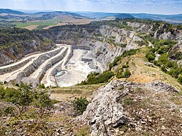 Velkolom �ertovy schody. (15. �ervence 2019)