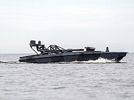 Ukrajinský námo�ní dron Sea Baby (17. �íjna 2025)