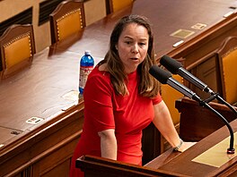 �éfka poslanc� STAN, místop�edsedkyn� hnutí vyzvala ve Sn�movn� Filipa Turka: ...
