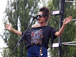 Barbara Kanyzová - první den festivalu Colours of Ostrava 2026, Dolní oblast...
