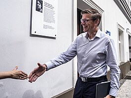 Martin Kupka p�ichází na zahájení výkonné rady ODS, která rozhodne o...