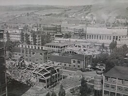 Velká budova sklad� z roku 1930 (na snímku vlevo) byla nejv�t�í v Ba�ov�...
