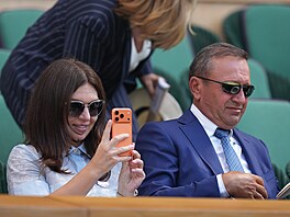Co si asi tak n�kdej�í rumunská tenistka Simona Halepová fotí?
