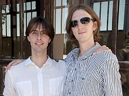 Synové Pavlíny Po�ízkové: Jonathan Raven Ocasek a jeho bratr Oliver Orion...