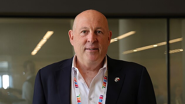 David Hercky na byznysovém fóru Izraele a �eska v Tel Avivu. (14. �ervence 2026)