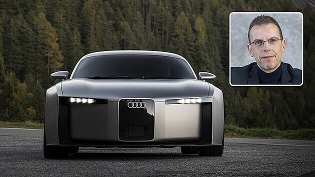 Rouven Mohr, �éf vývoje Audi s vozem Audi Concept C (2025)