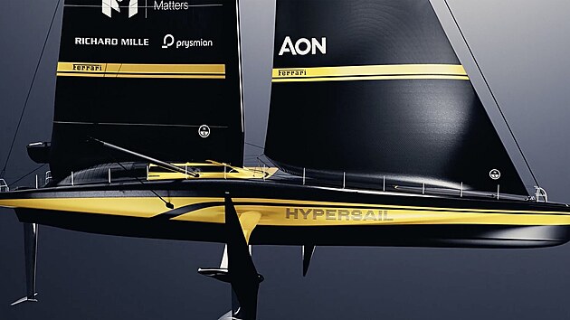 Projekt Ferrari Hypersail m� spojit technologie z automobilov�ho pr�myslu s modern�m z�vodn�m jachtingem.