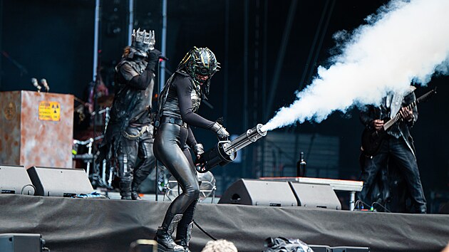 Kapela Curse of Cain na festivalu Masters of Rock ve Vizovic�ch. (16. �ervenec 2026)