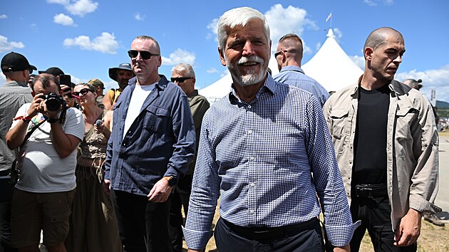 �esk� prezident Petr Pavel nav�t�vil hudebn� festival Pohoda v Tren��n�. (11. �ervence 2026)