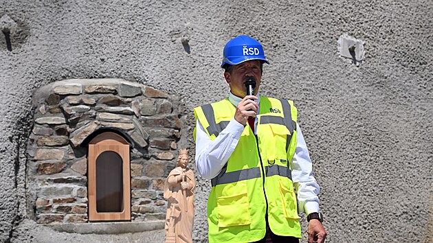 Stavba�i za�ali s ra�bou pr�zkumn� �toly pro tunel Luka na budouc� st�edo�esk� D3. (16. �ervence 2026)