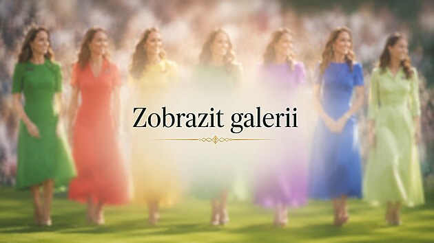 Od roku 2011 p�e�la Kate postupn� od sv�tl�ch t�n� k v�razn�m barv�m, d�ky kter�m je na ve�ejn�ch akc�ch nep�ehl�dnuteln�. Pod�vejte se na nejkr�sn�j�� �wimbledonsk� modely.