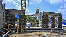 Práce na domovÄ� pro seniory v NopovÄ� ulici v BrnÄ� se přesunuly nad zem
