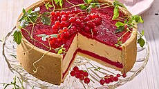 Rybízový cheesecake