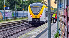P�i kontrole jízdenek v n�meckém vlaku jedoucím rychlostí 120 km/h se vyhrotil...
