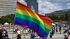 V Bratislav� se uskute�nil 16. ro�ník festivalu Duhový Pride, kterého se...