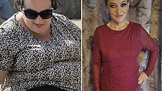 Zm�nila stravu a zhubla desítky kilo.