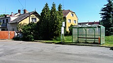 Horní náves v Hrdlo�ezích u Mladé Boleslavi