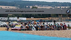 Peloton odstartoval do 12. etapy z bývalého okruhu formule 1.