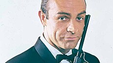 Titulní strana magazínu Víkend DNES na téma James Bond - Sean Connery