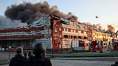 Ráno po ni�ivém no�ním útoku na ukrajinské hlavní m�sto Kyjev. (19. �ervence...