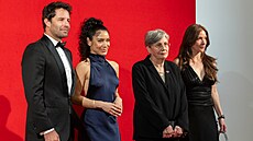 Herec Cristián Arriagada, here�ka Paula Prado, re�isérka Valeria Sarmiento a...