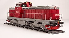 Statický model lokomotivy T 466.0286 v m��ítku 1:25