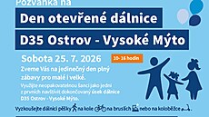 Den otev�ené dálnice na úseku mezi Ostrovem a Vysokým Mýtem se uskute�ní v...