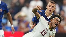 �pan�lský fotbalista Lamine Yamal v utkání proti Francii na MS ve fotbale 2026.