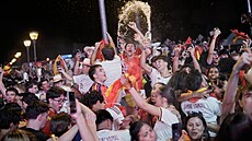 Fanou�ci �pan�lska se radují z postupu svého týmu do finále MS 2026.