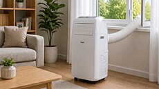 Mobilní klimatizace Haier AM12AA1TAA | Zdroj: eshop.produmsvitavy.cz