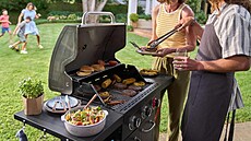 Lidl zlevnil plynový gril zna�ky Grillmeister se t�emi ho�áky Memphis. | Zdroj:...